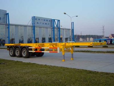 Qindao  QD9400TJZ Skeleton container transport semi-trailer