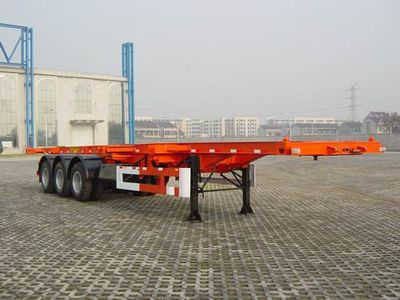 Qindao  QD9400TJZ Skeleton container transport semi-trailer