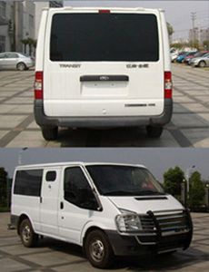 Jiangling Quanshun brand automobiles JX5038XYCMA Bulletproof cash transport vehicle