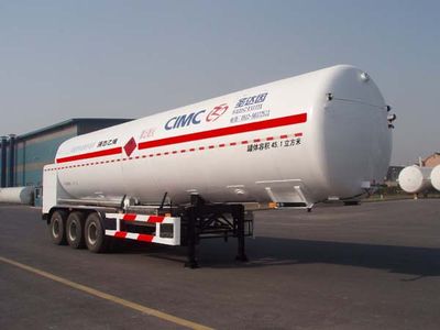 Saint Dayin  SDY9400GDYX Low temperature liquid transport semi-trailer