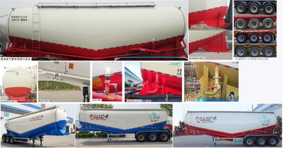 Jingyanggang  SFL9402GFL Low density powder material transportation semi-trailer