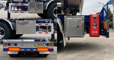 Ruijiang  WL9404GYYW Aluminum alloy oil transport semi-trailer