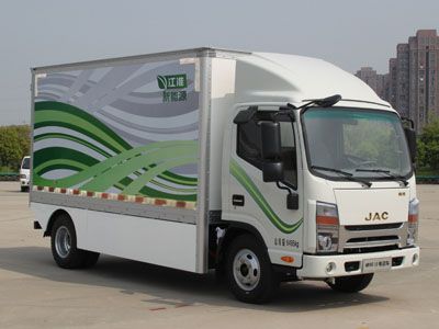 Jianghuai brand automobilesHFC5061XXYP73EV3C5Pure electric box type transport vehicle