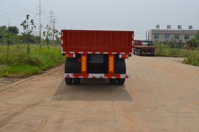 Lake listed car HBG9391 Semi trailer