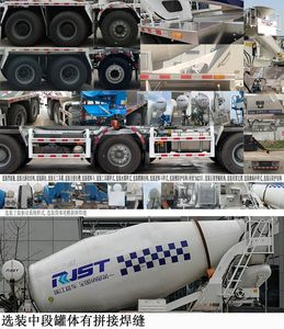 Ruijiang  WL5313GJBQCCNB2 Concrete mixing transport vehicle