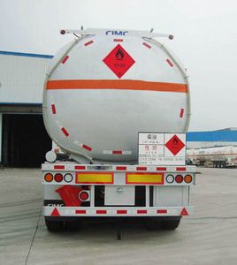 CIMC ZJV9403GYYSZ Oil transport semi-trailer