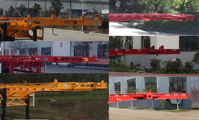 Hongjuhui  PLH9400TWY Transport semi-trailer of dangerous goods tank frame