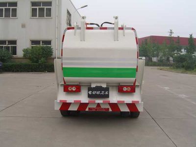 Hualin  HLT5071ZZZEV Pure electric self loading and unloading garbage truck