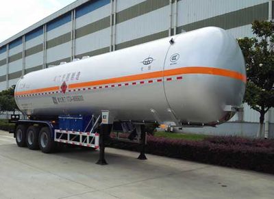 Hongtu  HT9408GYQ4C Semi trailer for liquefied gas transportation