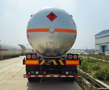 Hongtu  HT9408GYQ4C Semi trailer for liquefied gas transportation