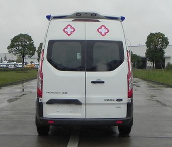 Jiangling Quanshun brand automobiles JX5036XJHMK ambulance