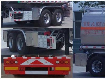 Cheng Liwei  CLW9351GYYL Aluminum alloy oil transport semi-trailer