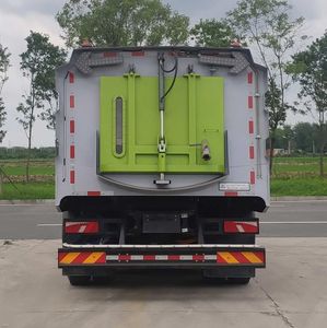 Zhongke Shangsheng Automobile ZKS5180TXSBEV Pure electric cleaning and sweeping vehicle