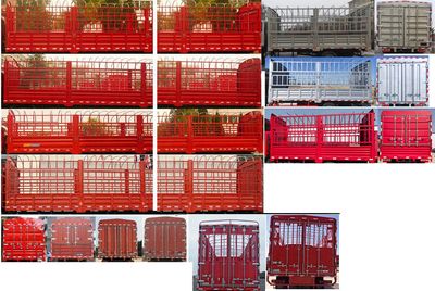 Jiefang Automobile CA5141CCYP40K62L3E6A85 Grate type transport vehicle