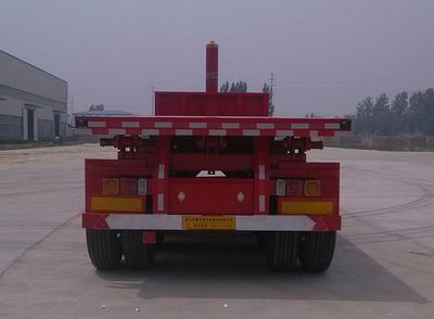 Hualu Yexing brand automobiles HYX9400ZZXP Flat dump semi-trailer