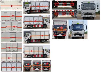 Dali  DLQ5042XRYBJ6 Flammable liquid box transport vehicle