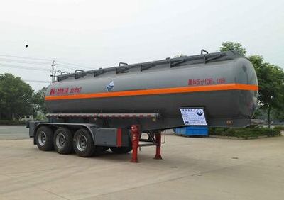 Zhongqi Liwei brand automobiles HLW9403GFW Tank transport semi-trailer for corrosive substances