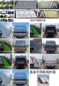 Stallone HZH5180ZYSZ6 Compressed garbage truck