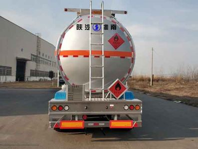 Shaanxi Automobile SHN9400GRYP480 Aluminum alloy flammable liquid tank transport semi-trailer