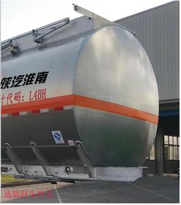 Shaanxi Automobile SHN9400GRYP480 Aluminum alloy flammable liquid tank transport semi-trailer