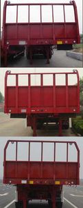 Tianjun Dejin brand automobiles TJV9180TPBH Flat transport semi-trailer