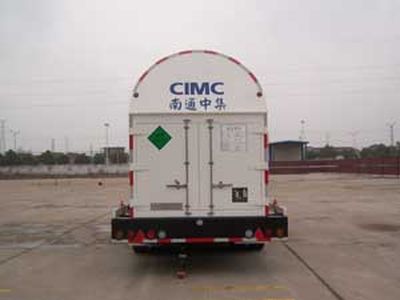 CIMC NTV9400GDYD Low temperature liquid transport semi-trailer