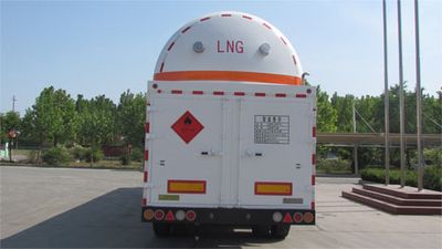 Wanxin Xinhao brand automobiles WXH9400GDY Low temperature liquid transport semi-trailer