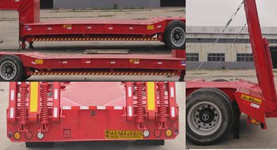 AVIC Hongsheng Automobile HSY9402TDP Low flatbed semi-trailer