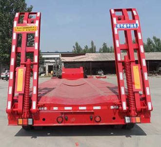 Jinyue  LYD9371TDP Low flatbed semi-trailer