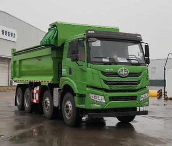 Jiefang Automobile CA3312P1K15L1T4E5A80 Flat head diesel dump truck