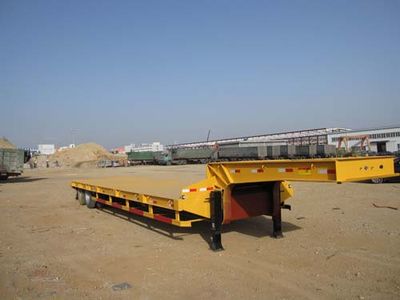 Tianxiang  QDG9340TDP Low flatbed semi-trailer