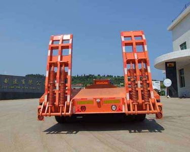 Minfeng  FDF9403TDP Low flatbed semi-trailer