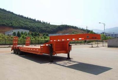 Minfeng  FDF9403TDP Low flatbed semi-trailer