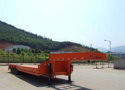 Minfeng  FDF9403TDP Low flatbed semi-trailer