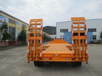 Minfeng  FDF9403TDP Low flatbed semi-trailer