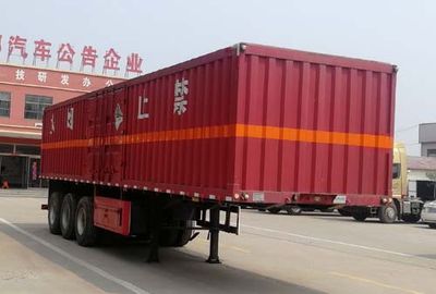 Zhuangyu  ZYC9400XZW Miscellaneous dangerous goods box transport semi-trailer