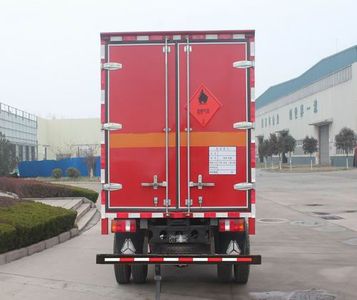 Haowo  ZZ5047XRQF341CE145 Flammable gas box transport vehicle