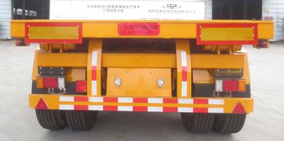 Changchunyu Chuangbai Automobile FCC9402ZZXP Flat dump semi-trailer