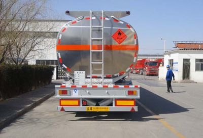 Changhua  HCH9400GRYSY Aluminum alloy flammable liquid tank transport semi-trailer