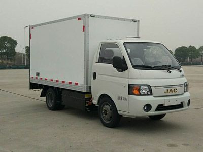 Jianghuai brand automobiles HFC5031XXYEV1 Pure electric box type transport vehicle