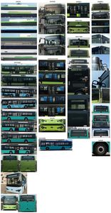 BYD  BYD6100B3EV3 Pure electric city buses