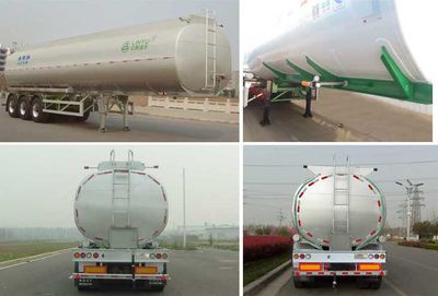 Lingyu  CLY9401GSY Edible oil transportation semi-trailer