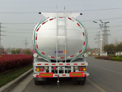 Lingyu  CLY9401GSY Edible oil transportation semi-trailer