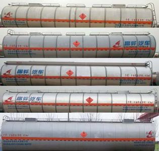 Changhua  HCH9407GRYFF Aluminum alloy flammable liquid tank transport semi-trailer