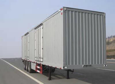 Old Yu  HMV9400XXY Box transport semi-trailer