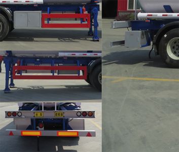 Haifulong  PC9403GRYD Flammable liquid tank transport semi-trailer