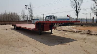 Zhongyan Automobile BSZ9230TDP Low flatbed semi-trailer