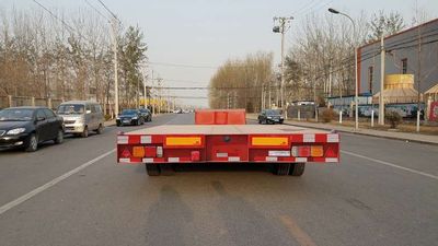 Zhongyan Automobile BSZ9230TDP Low flatbed semi-trailer