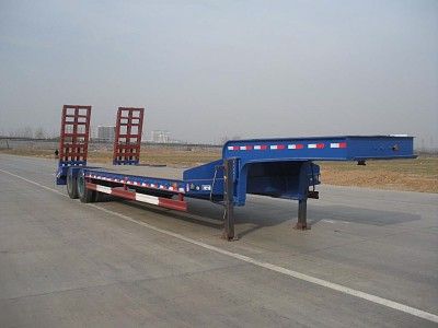 Collier  HZY9351TDP Low flatbed semi-trailer