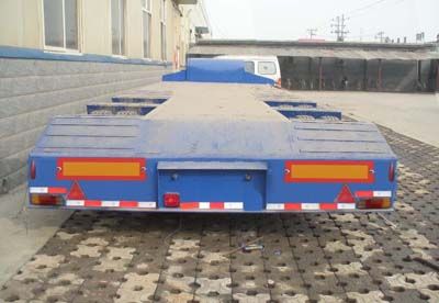 Collier  HZY9351TDP Low flatbed semi-trailer